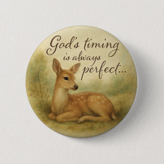 Peaceful Nature Button Design...