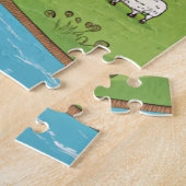 Peaceful Nature Scene Custom Photo Jigsaw Puzzle (Seite)