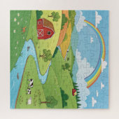 Peaceful Nature Scene Custom Photo Jigsaw Puzzle (Horizontal)