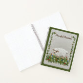 Peaceful Pastures Embroidered Sheep Nature Journal Notizblock (Innenseite)