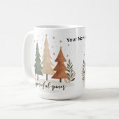 Peaceful Pines 2  Kaffeetasse (Vorderseite Links)