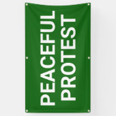 Peaceful Protest Banner (Vertikal)