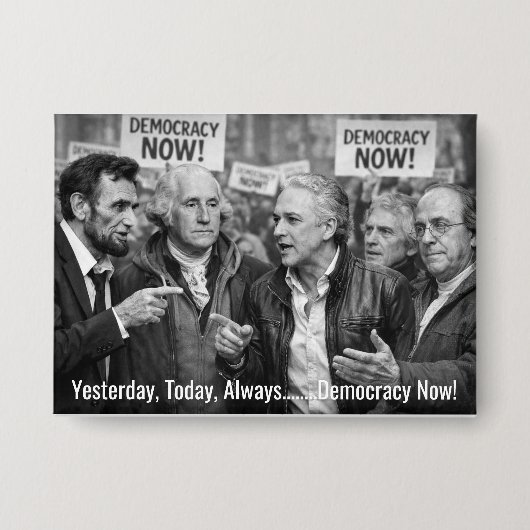 Peaceful Protest Button (Vorderseite)