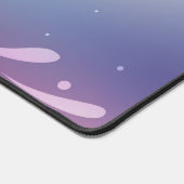 Peaceful Rhythm with Lotus Desk Mat Schreibtischunterlage (Ecke)