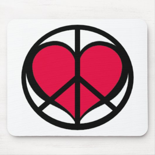 PeaceLove Mousepad (Vorne)
