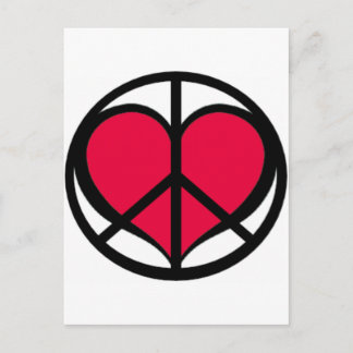 PeaceLove Postkarte