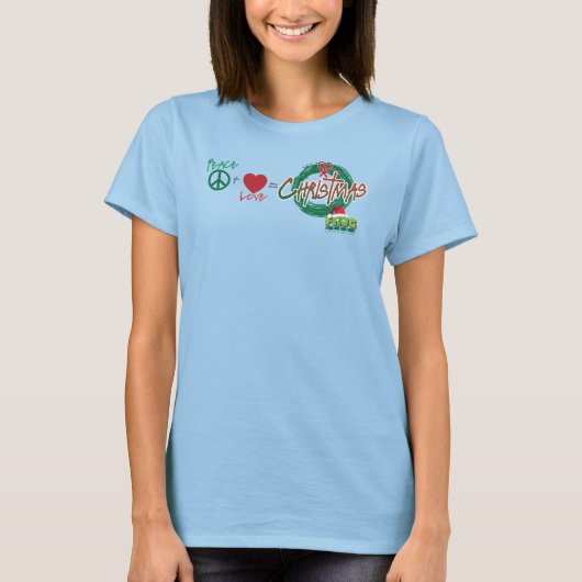 PeaceLoveChristmas T-Shirt (Vorderseite)