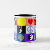 peaceloveunity Tasse (Mittel)