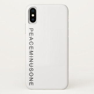 PeaceMinusOne Iphone Fall iPhone X Hülle