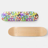 peacesigns skateboard (Horizontal)