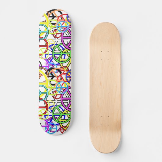 peacesigns skateboard (Vorderseite)