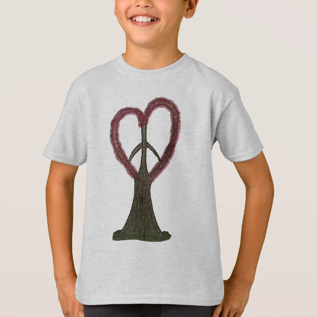 peacetreeheart T-Shirt (Vorderseite)