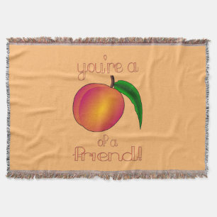 Peach a Friend Decke