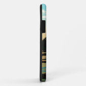 Peach and Blue Sunset on Mountain Lake Case-Mate iPhone Hülle (Hinten/Rechts)