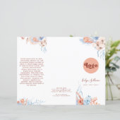 Peach and blue tropchure (Stehend Vorderseite)