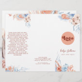 Peach and blue tropchure (Vorne/Hinten)