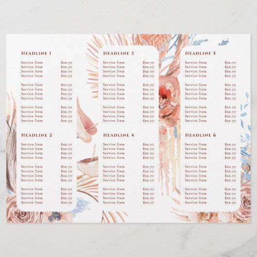 Peach and blue tropchure (Rückseite)