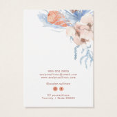 Peach and blue tropring display card (Rückseite)