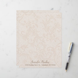 Peach and Blush Flourish Custom 