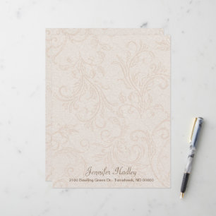 Peach and Blush Flourish Custom