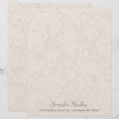 Peach and Blush Flourish Custom  (Vorne/Hinten)