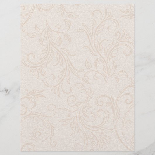 Peach and Blush Flourish Custom  (Rückseite)