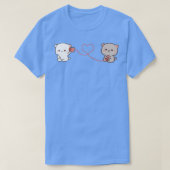 peach and goma mochi cat 1  T-Shirt (Design vorne)
