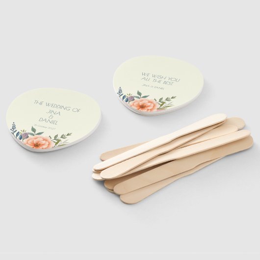 Peach and Petal Dream Fächer (Non-assembled)