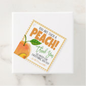Peach Appreciation Geschenkmarke Geschenkanhänger (Beispiel)
