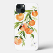 Peach apricot Sommer Früchte iPhone Gehäuse Case-Mate iPhone Hülle (Rückseite)