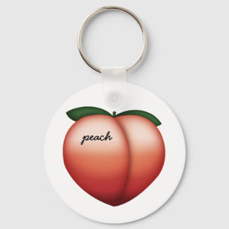 Peach Ästhetischer Schlüsselanhänger