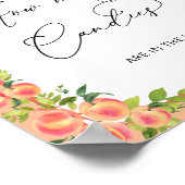 Peach Baby Dusche Wie viele Kanadier in Jar Poster (Ecke)