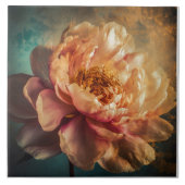 Peach Beauty Fliese (Vorderseite)