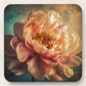 Peach Beauty Getränkeuntersetzer (Vorderseite)