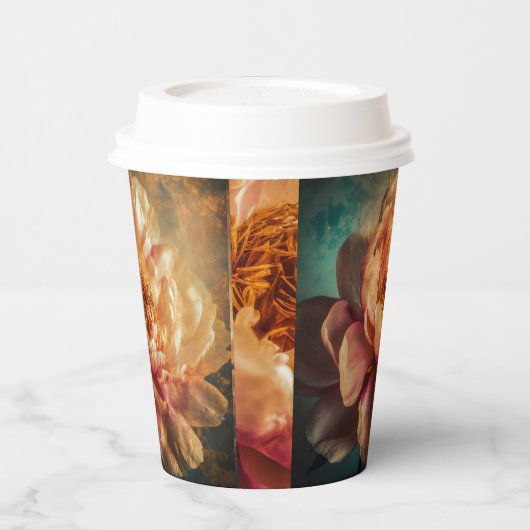 Peach Beauty Pappbecher (Links)