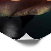 Peach Beauty Poster (Ecke)