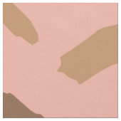 Peach, Beige, Tan Brown Terrazzo Marmormuster Stoff (Nahaufnahme)