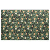 Peach Black Rose Blumenblätter Blume Stoff (Fat Quarter (45,7 x 55,9 cm))