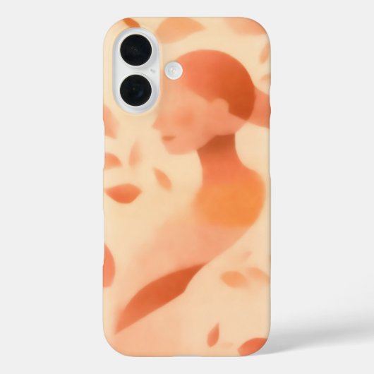 Peach Blossom Blur Phone Case (Rückseite)