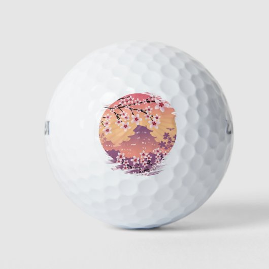 Peach Blossom Golfball (Vorderseite)