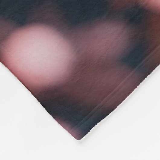 Peach Blossom Kaleidoscope Fleecedecke (Ecke)