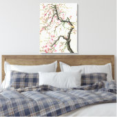 Peach Blossom Leinwanddruck (Insitu (Schlafzimmer))