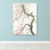 Peach Blossom Leinwanddruck (Insitu (Holzboden))