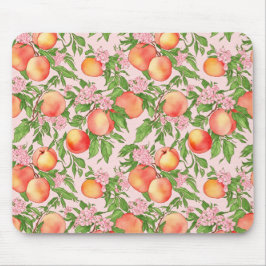 Peach Blossom Maus Pad Mousepad