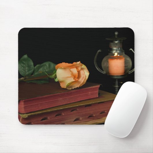 Peach Blossom Mousepad (Mit Mouse)