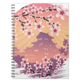 Peach Blossom Notizblock (Vorderseite)