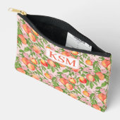 Peach Blossom Pencil Pouch Zubehörtasche (Offen)