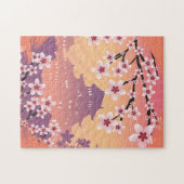 Peach Blossom Puzzle (Horizontal)