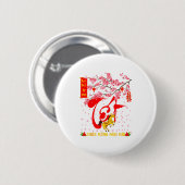 Peach Blossom Vietnamese Lunar New Year Horse 2026 Button (Vorne & Hinten)