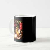 Peach Blossom Vietnamese Lunar New Year Horse 2026 Kaffeetasse (Vorderseite Links)